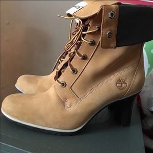Timberland heeled boots!